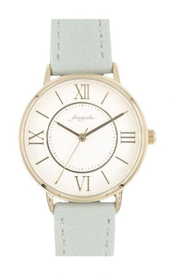 

[Follow] Watch fragola Simple Round Watch H01024S-1 GR Women s Green
