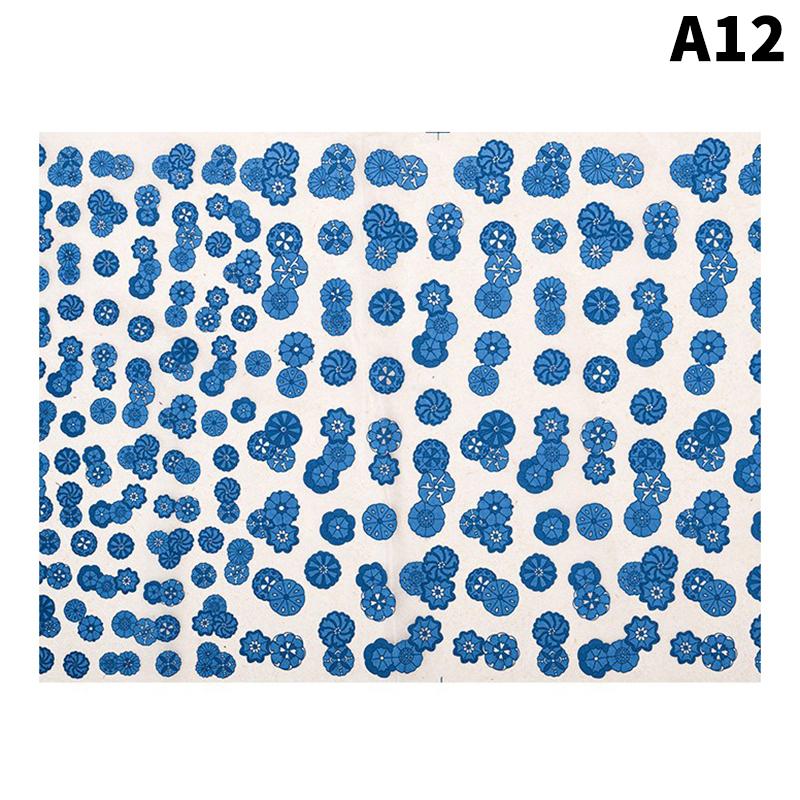 Ceramic Clay Transfer Paper 20 PCS Flower Underglaze Decal Sheet DIY Pottery Clay Coloring Tools for Creative Ceramic Ornament Scene