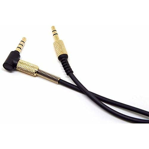Twaxl Marshall Major II Monitor Headphone Cable, Mid Bluetooth Headset Cable, 3.5mm to 3.5mm Extension Cable with Mic and Volume Control Remote