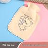 Cute Cartoon Plush Hot Water Bag: Explosion-Proof Hand & Foot Warmer for Dormitory Use