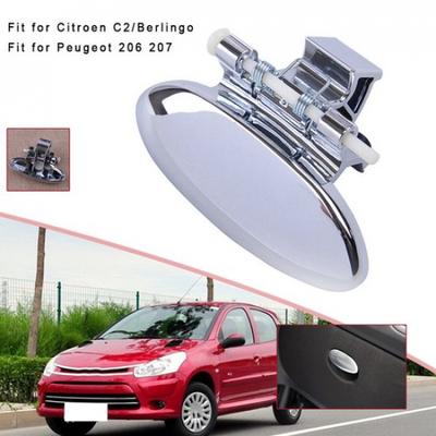 For Citroen C2 Peugeot 206 207 BERLINGO Silver Glove Box Lid Cover Handle