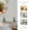 Christmas Tree Crystal Exquisite Necklace for Women Christmas Theme Creative Design Festival New Year Party Jewelry Gifts