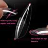 120/240Pcs Boxed Transparent Fake Nail Soft Full Cover Short Almond Seamless Thin Full Paste For Nail Decoration Tools