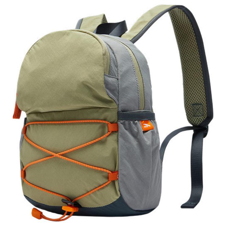 New Anta Washable Fabric Patchwork With PU Backpack Regular Unisex Mung Bean 192518158D-6