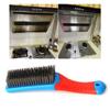 1/160mm Steel Wire Brush Plastic Handle Multipurpose Rust Removal Kitchen Cleaning Polishing Tool