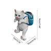Animal Potted Plant Statue Cute Garden Statues Hanging Rabbit Outdoor Decoration