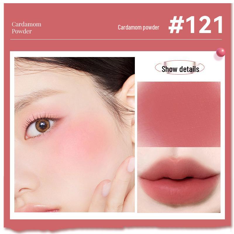 NOVO Velvet Matte Lip & Cheek Cream - Translucent, Low Saturation, Natural Whitening Finish