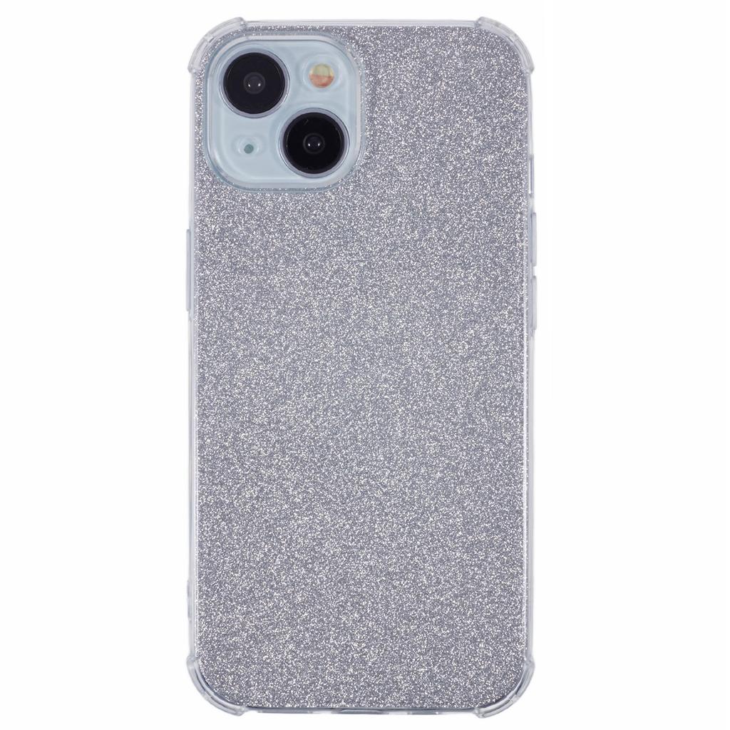 For iPhone 14 Case Clear TPU Shockproof Phone Cover with Cute Paper