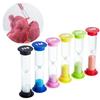 Easy Carry Adjustable Sand Timer Accurately Measure Time from Half Minutes to Ten Minutes Sandglasses Toothbrush Timer