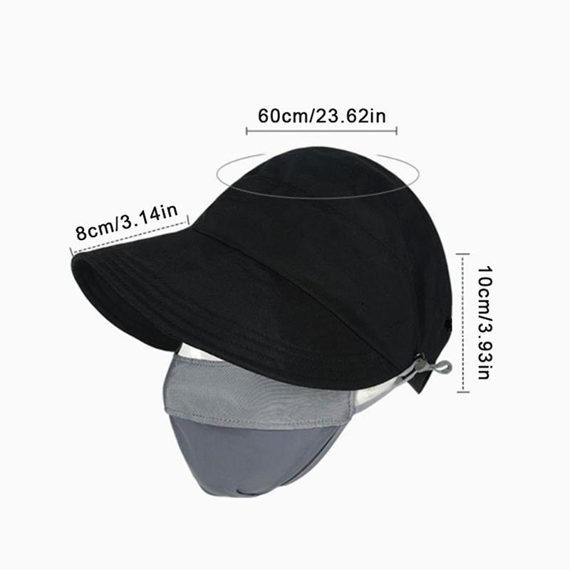 Able Lady Vacation Foldable Sunscreen Hat Beach Cap Casual Hat