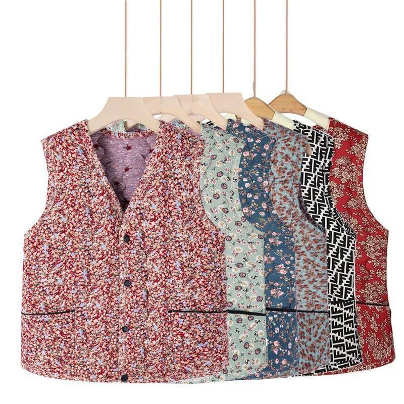 JINGRX Women's Thickened Camel Fleece Vest