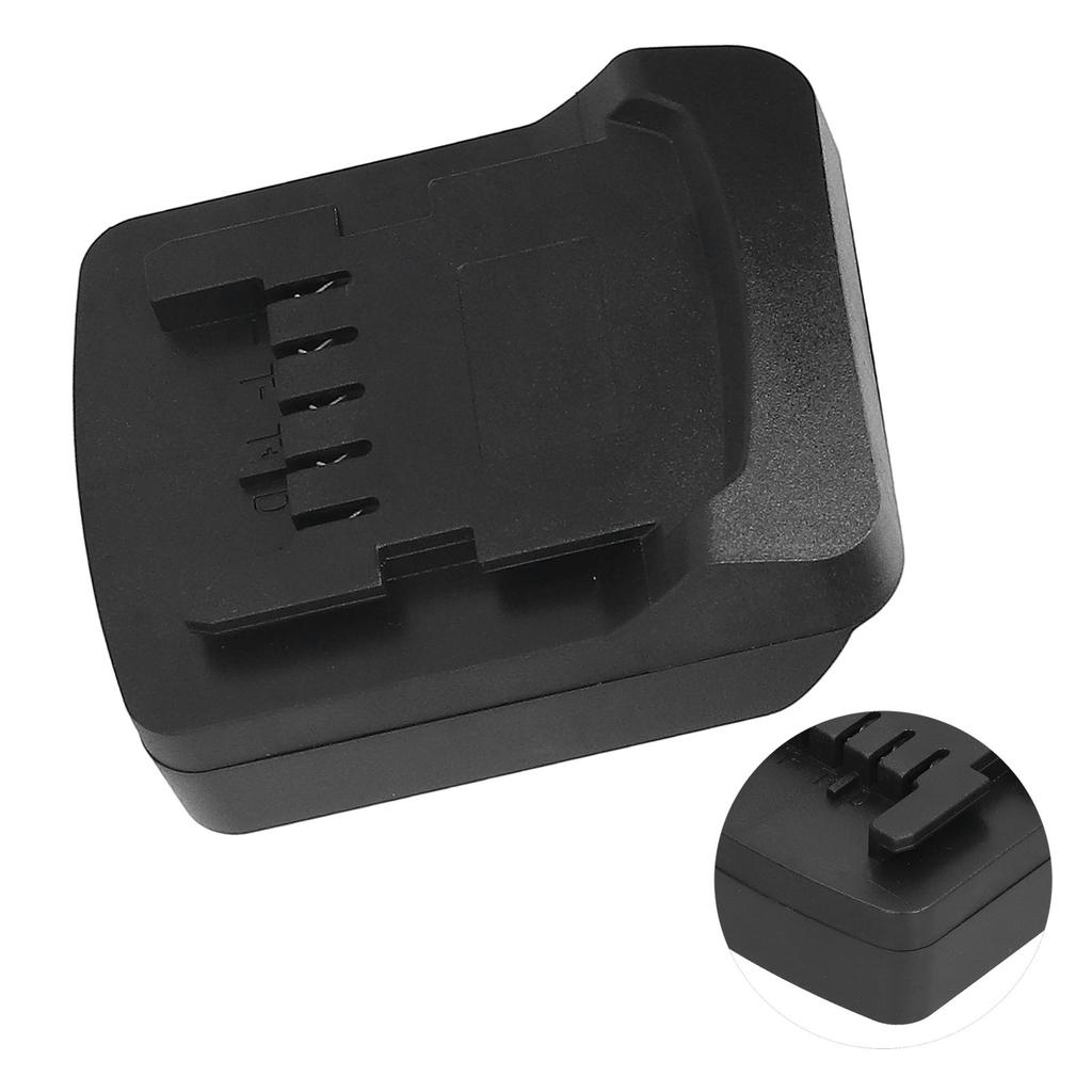 Battery Adapter Mount Connector for Milwaukee M18 Convert for Metabo 18V Lithium Battery