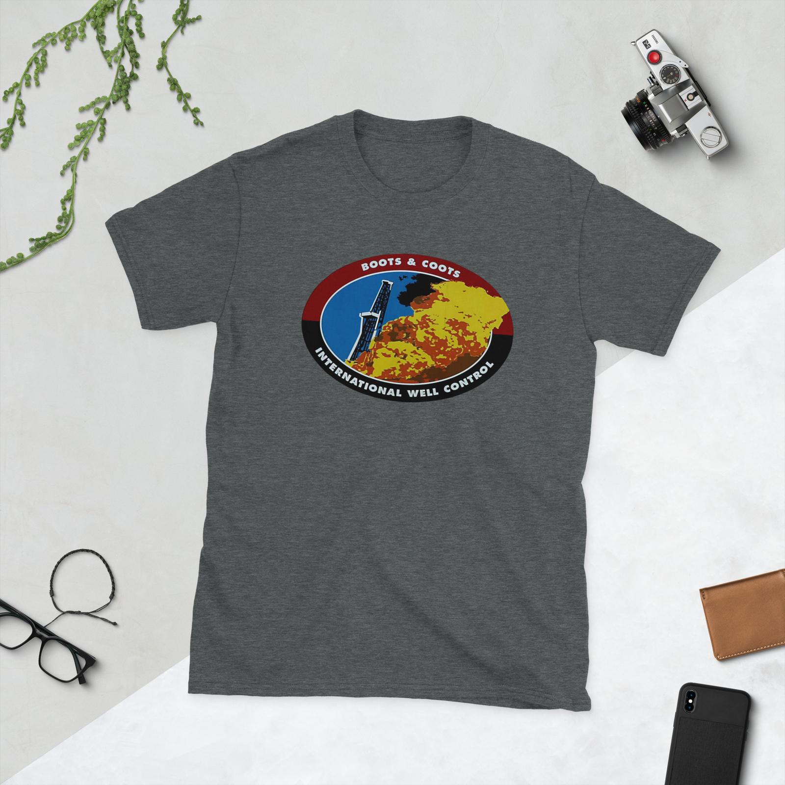 

Vintage Boots and Coots Short-Sleeve Unisex T-Shirt Mens Womens Tees Top 3XL