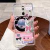 Soft Casing For Oppo F11 Case CPH1913 Aesthetic Cute Cartoon Cat Transparent Back Cover Oppo F11 Pro CPH1969 Phone Case Bumper