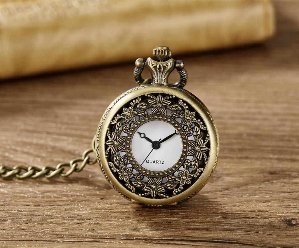 Vintage Pocket Watch Collection Quartz Universal Casual Vintage Pendant Pocket Watch