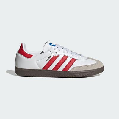 SAMBA OG încălțăminte pantofi albi ORIGINALS Unisex IG1025 încălțăminte alb/Better Scarlet/culoare furnizor