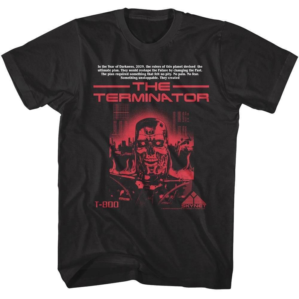 Terminator T 800 Year of Darkness Men T Shirt L
