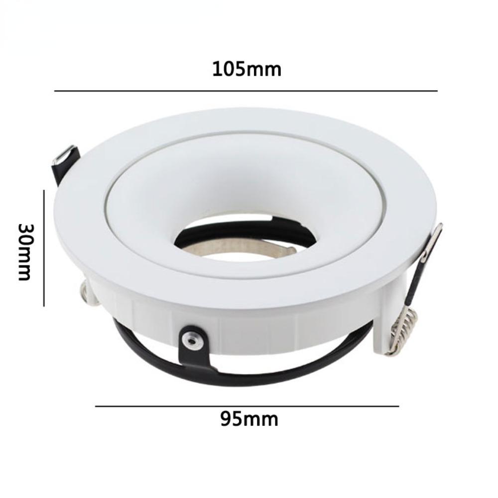 Joyinled 1/5/10 GU10 MR16 LED Spotlight Adjustable Recessed Downlight Ceiling Light for Home Room Decoration Lighting Fixture