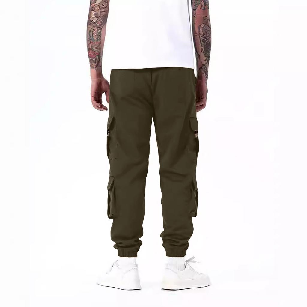 Casual Sports Pants Men's Loose Long Panel Fitness Running Training Pants