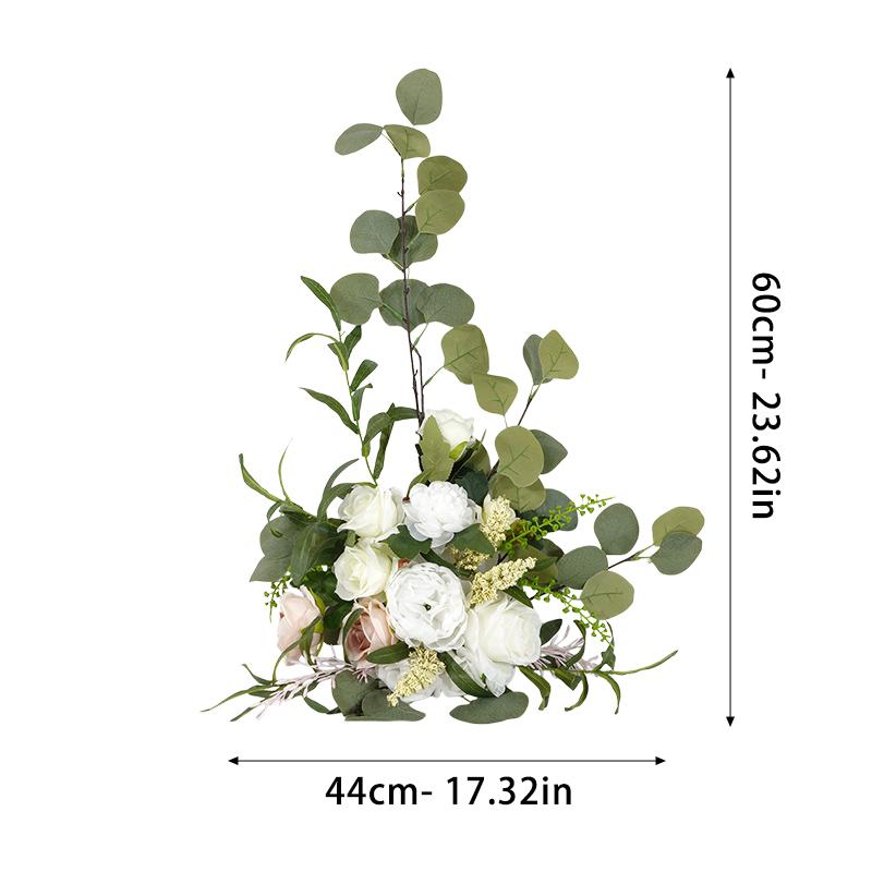 Cross-Border New Hot-Selling Wedding Decoration Artificial Flowers Artificial Flower Floor Flowers Home Party Decoration