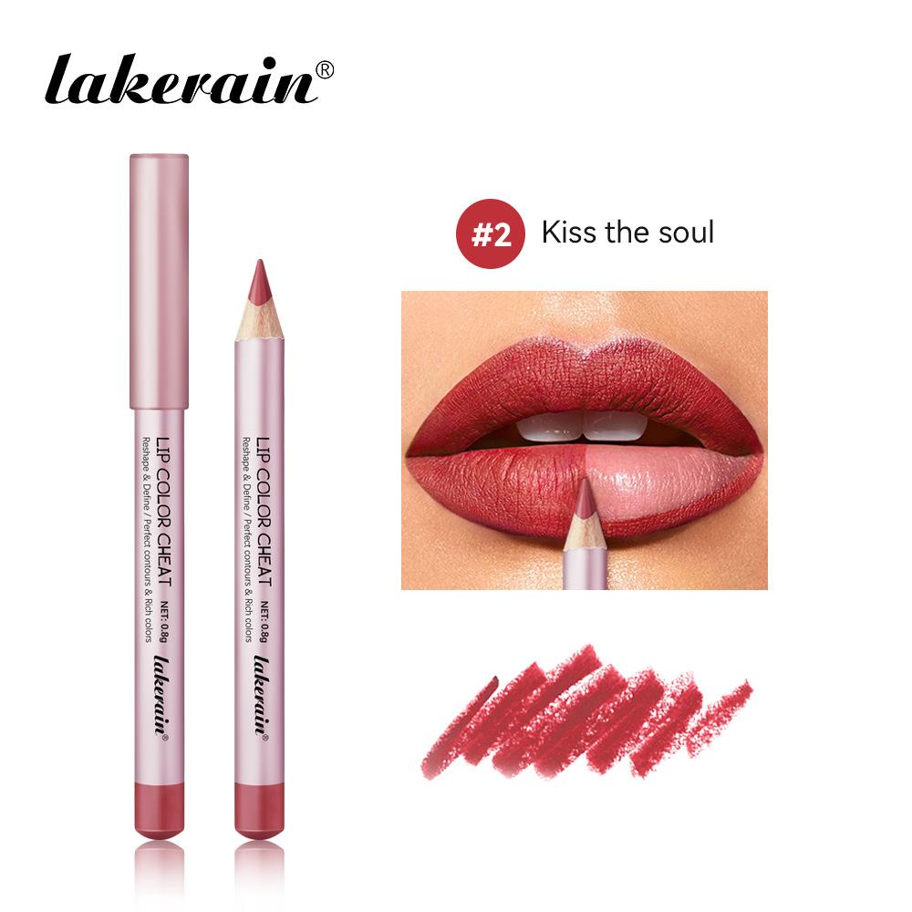 Mini Lip Liner Pen Pillow Intimacy High Color Define Sexy Lips Precision Waterproof Long-lasting Girlfriend Gifts Lip Liner Pen