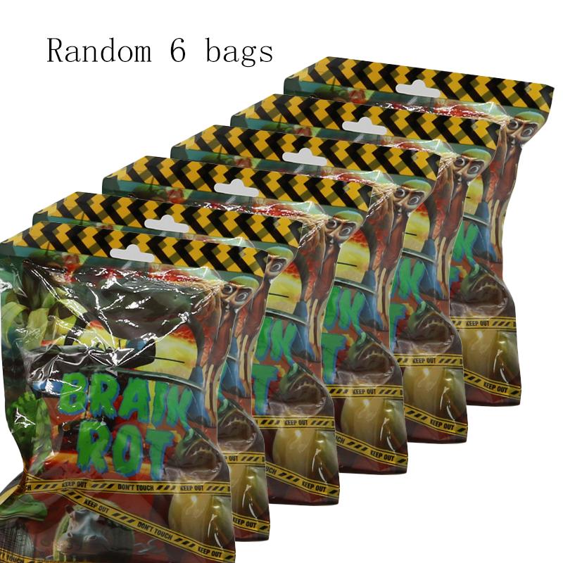 24Pcs Brainrottung Tung Sahur Jewelry Blind Bag Characters Funny Meme Pvc Toy Model Blind Box Home Decoration Children'S Gifts