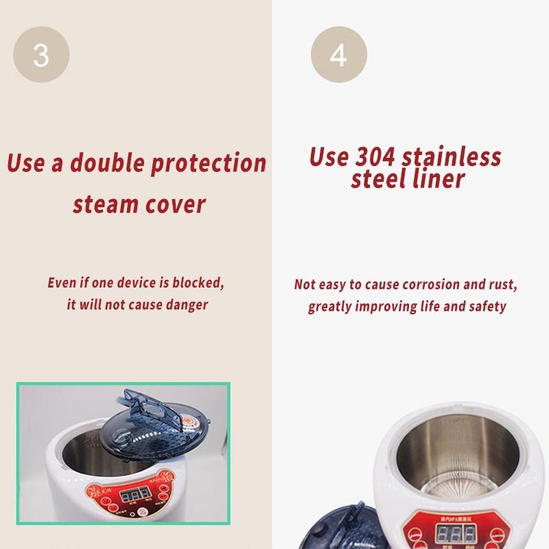 2/2,5 l Sauna-Generator für Sauna, Spa, Zelt, Körpertherapie, Begasungsmaschine, Heimdampftherapie