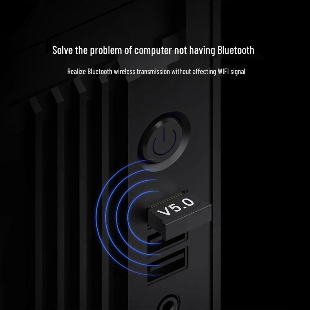 Bluetooth 5.0 USB Adapter: Wireless Receiver for Headphones, Mouse, and Speaker - ¥5 Newcomer Discount