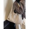 2026 New Large Capacity Single Shoulder Bag for Female Niche, Lazy Style, Commuting Tote Bag, Simple and Versatile,Student Class