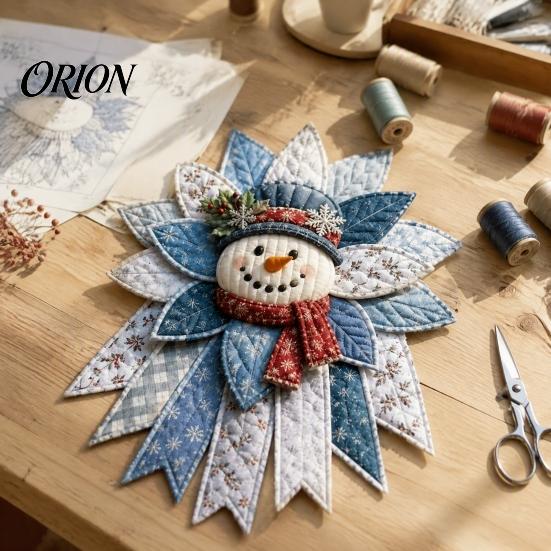 Einfache Nähbastelarbeiten für Partys Festlicher gesteppter Weihnachts-Türbehang DIY-Kit, Immergrüner Baum, 3D-gepolsterte Patchwork-strukturierte bauschige Stoffschleifen