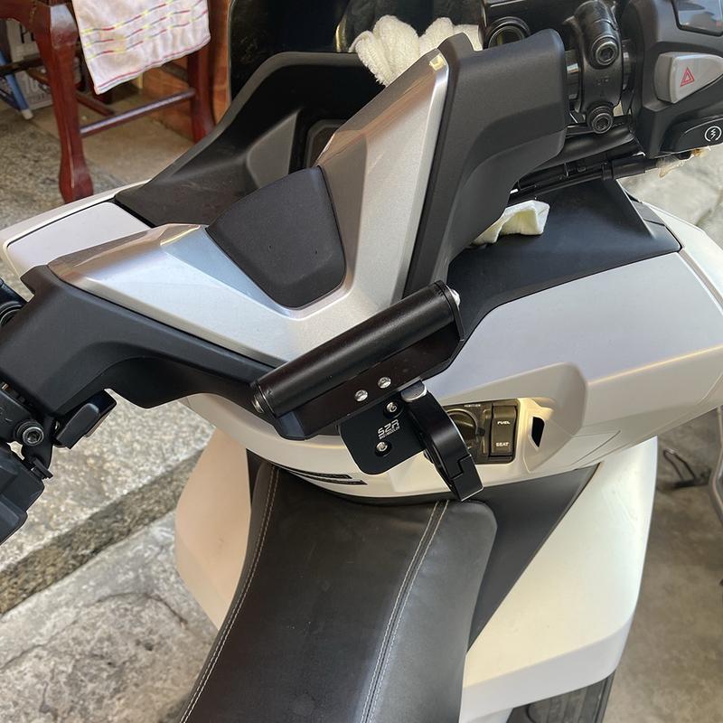 2025 2026 For Honda PCX125 PCX 125 Motorcycle Accessories GPS Navigation Bracket Helmet Hook Luggage Storage Bag Hanger Holder