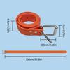 Adjustable Diving Weight Belt Freediving Diving Weight Belt Cuttable Silicone Snorkeling Weight Belt Easy to Use