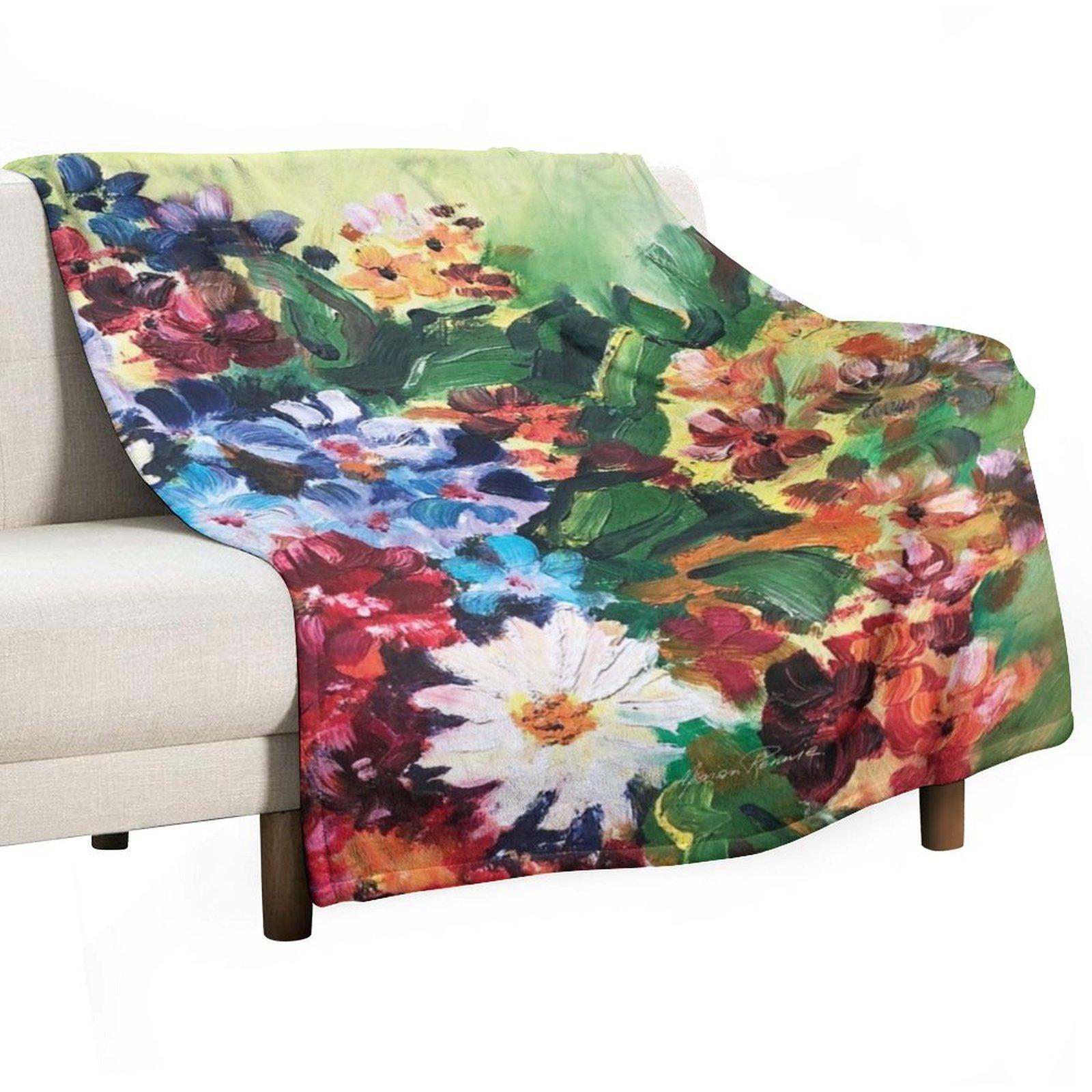 

More flowers from my youth Throw Blanket decorative Decorative Beds Flannels Luxury Blankets 30x40in