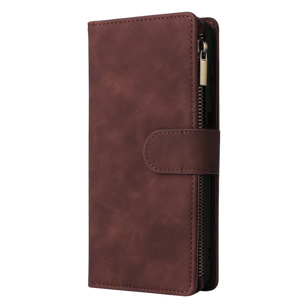 For Samsung Galaxy A25 5G (Global) (161.0 x 76.5 x 8.3mm) Case Stand Leather Wallet Flip Phone Cover