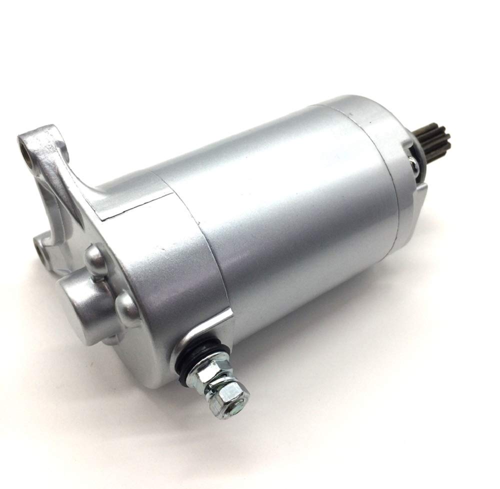 Yamaha Starter Motor Assembly for Drag Star 250 Engine Custom Aftermarket XV250, Virago, SRV, (Motorcycle Part, Replacement, Repair, Part)