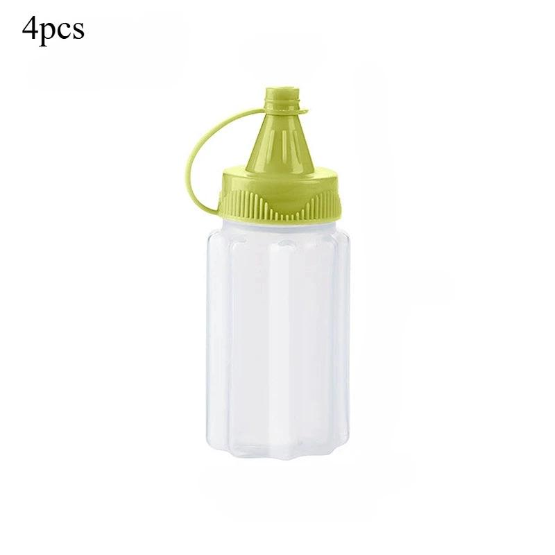 Mini Såsflaska Klämflaskor Ketchup Krydda Såsflaska Honungssenap Salladsdressing Sås Bento Behållare Köksredskap