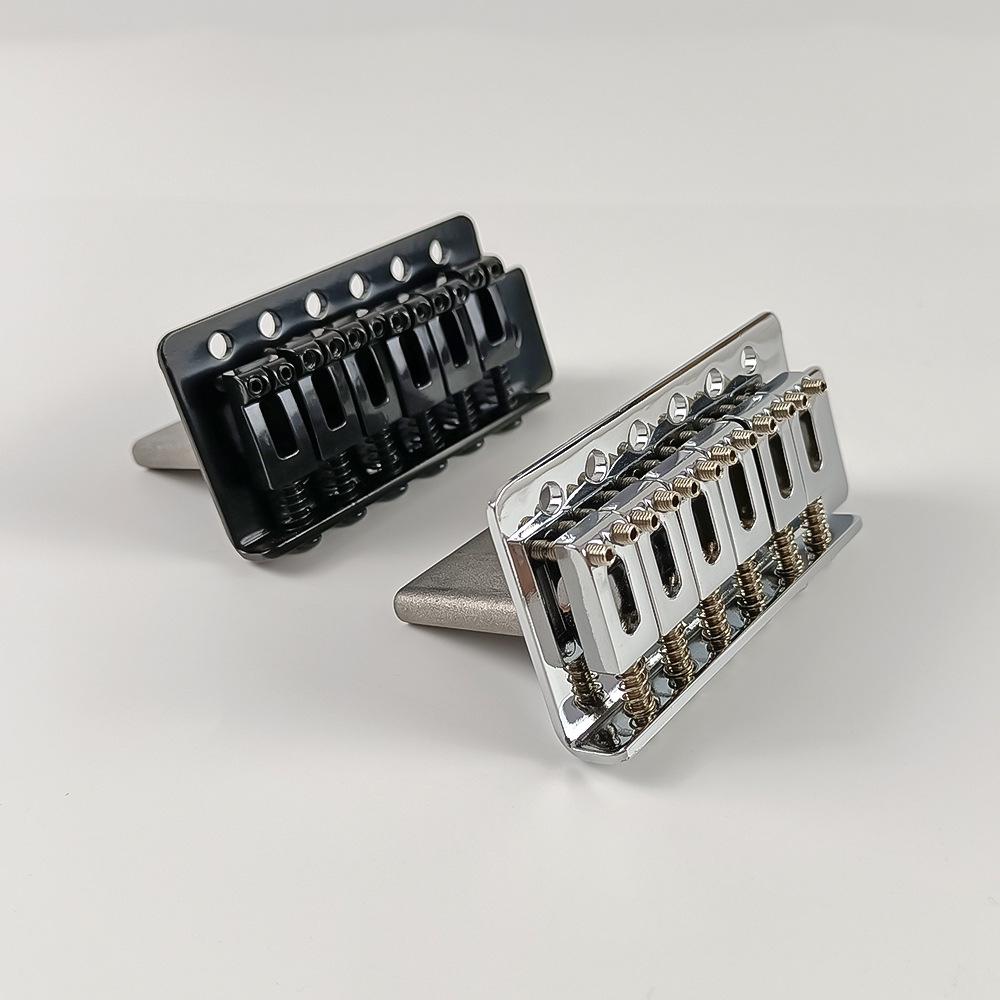 Fender ST Single Tremolo Bridge, Six-String Through-Body Vibrato System, Electric Guitar Accessory - Silver, Black, Gold.