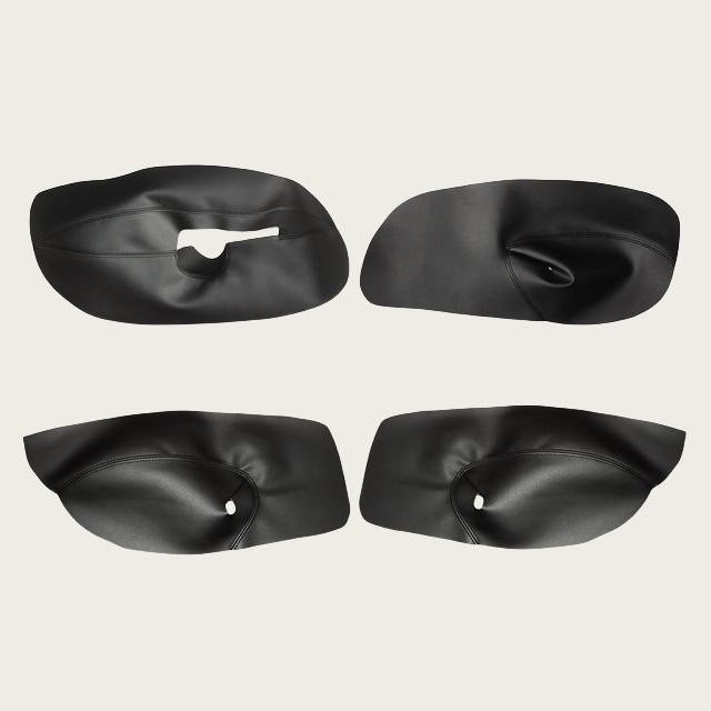 ONLY 4-Doors Leather Door Armrest Cover For VW Golf 4 MK4 Bora Jetta 1999-2005 Car Door Armrest Panel Skin Cover Accessories