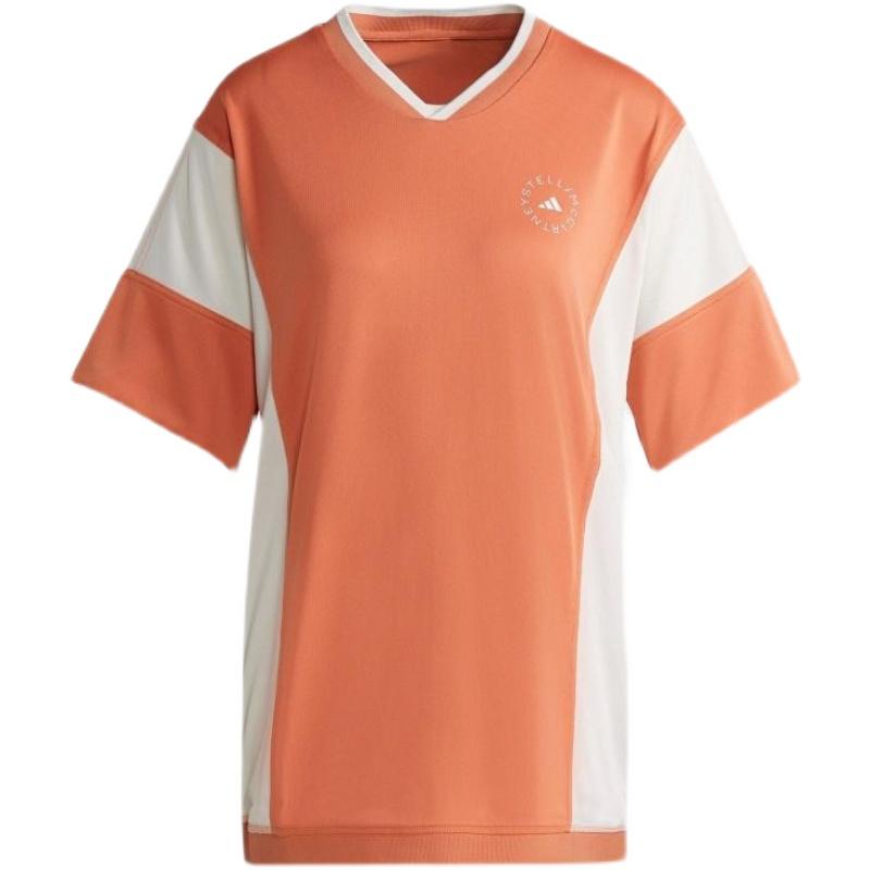 Adidas T Shirt Women s Orange/White GU4348 A/M/100/76