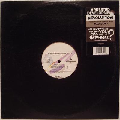 12inch Record ARRESTED DEVELOPMENT - Revolution Y24809 Chrysalis 1992 US Rap & Hip-Hop/R&B Used