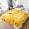 Striped Blanket Milk Velvet Blanket Warm Blanket Nap Blanket Sofa Blanket Coral Flannel Air Conditioning Blanket Super Soft Blanket