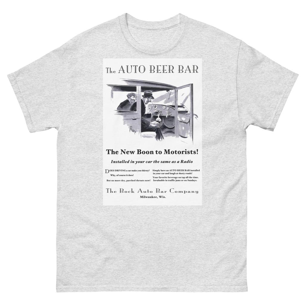 The Auto Beer Bar Vintage Advertisment T-Shirt