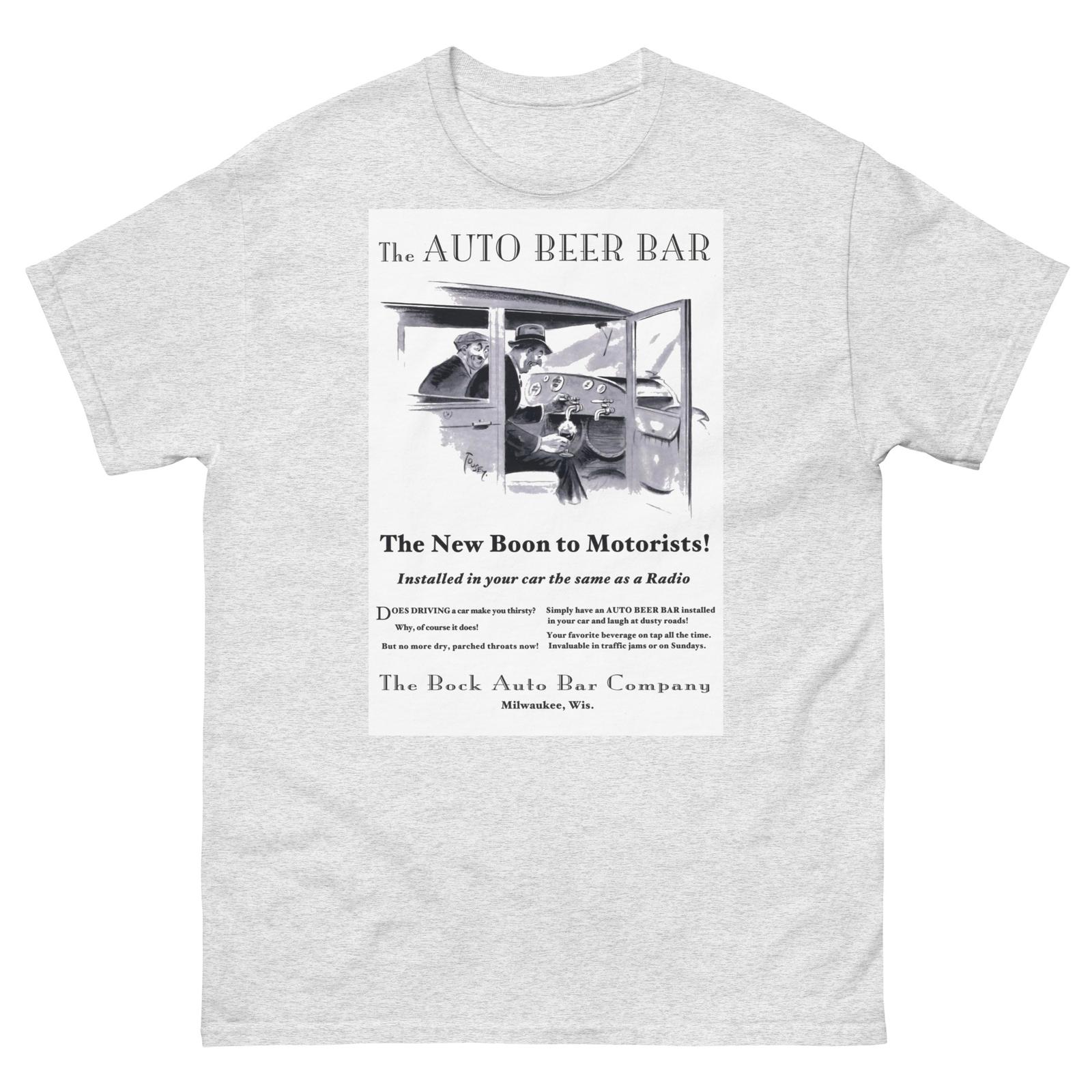 

The Auto Beer Bar Vintage Advertisment T-Shirt 3XL