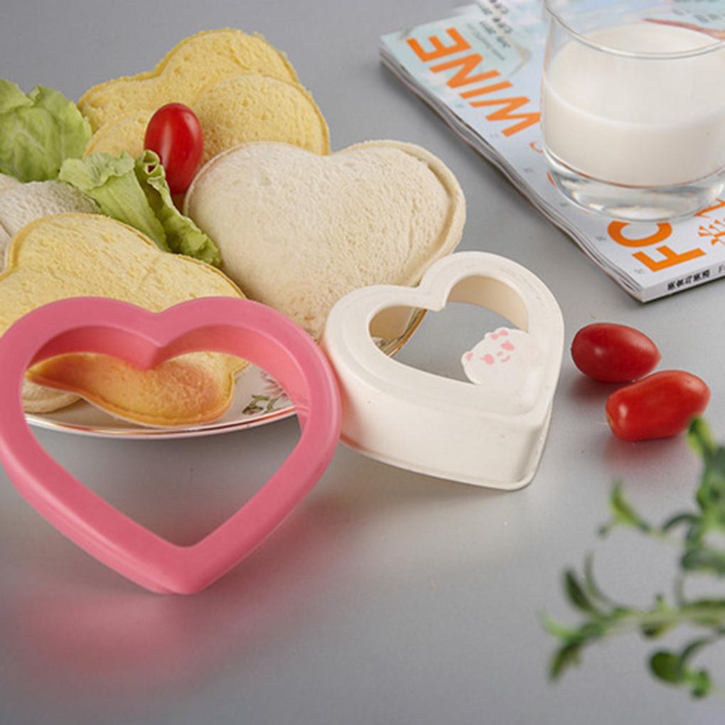 Stampo per Onigiri Plastica Cibo Riutilizzabile Stampi da Cucina Forma di Cuore Bambini Sushi Maker Strumento Accessori Cucina Ristorante