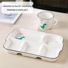 Ceramic Partitioned Meal Plate