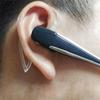 2Pcs Silicone Transparent Headset Bluetooth Clip Ear Hook Replacement Earhook Loop