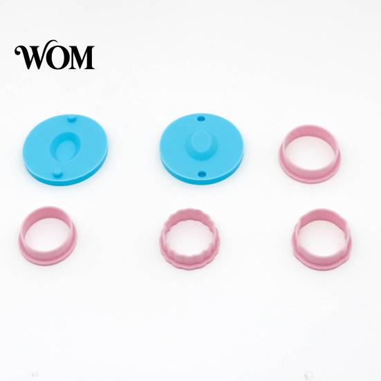 Silicone Tray Base Molds 12Pcs Mini Plate Clay Molds, Earring with Positioning Base, Multi?Shape Polymer Craft Supplies Cutters for DIY Earring,