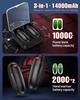 Rechargeable Hand Warmers 2 Pack, 14000mAh Magnetic Pocket Heaters with Charging Case, Perfect Gift for Women, Christmas, Golf &