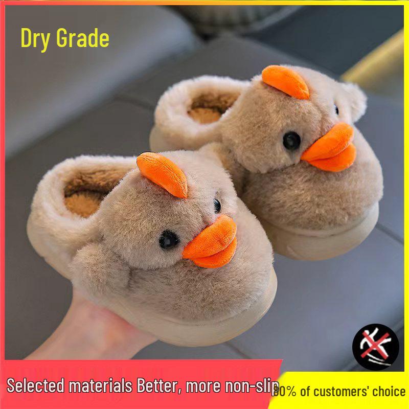 Little Duck Kids' Winter Bag & Velvet-Lined Cotton Shoes for Boys & Girls