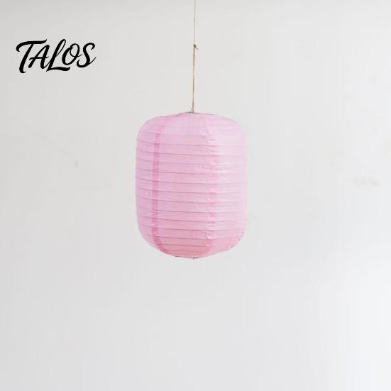 Easy Assemble Paper Lights 6Pcs Foldable Pastel Lanterns, Long Winter Melon Shaped Hanging Ceiling Decorations Decor for Wedding Birthday Party,